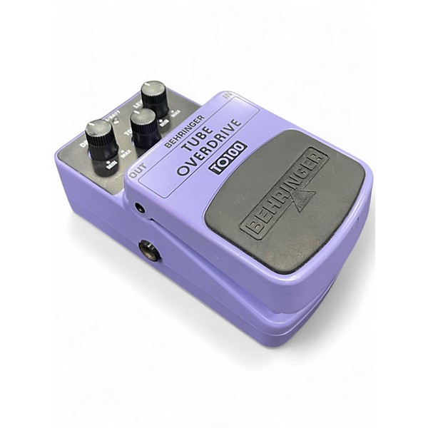 Used Behringer TO100 Tube Overdrive Effect Pedal