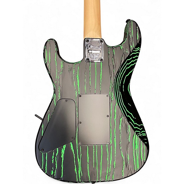 Used Charvel San Dimas Style 1 HH green glow Solid Body Electric Guitar
