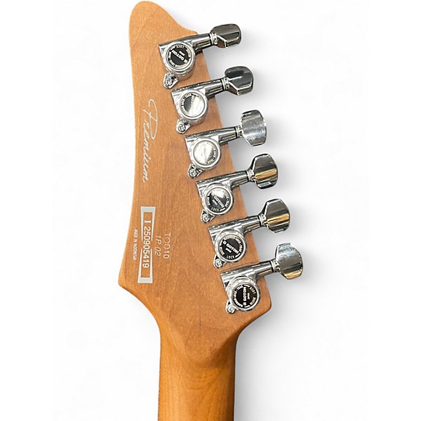 Used Ibanez TOD10 CLASSIC SILVER Solid Body Electric Guitar