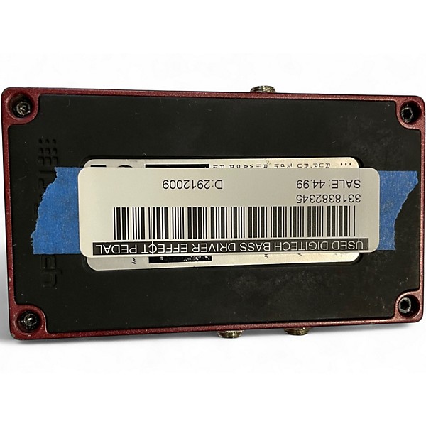 Used DigiTech BASS DRIVER Effect Pedal