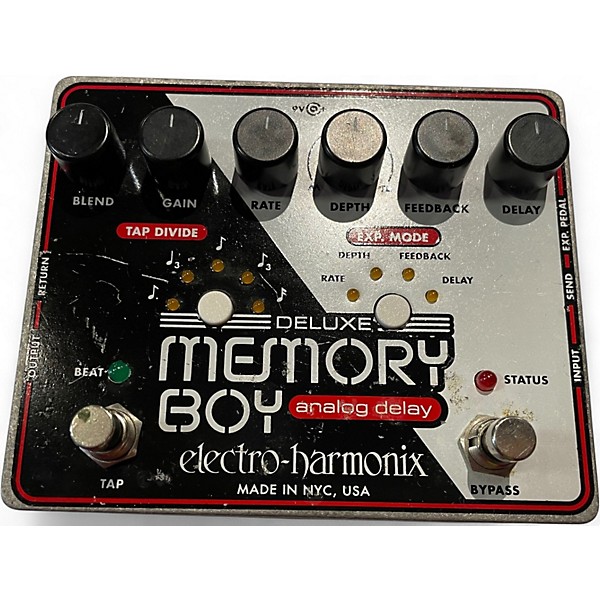 Used Electro-Harmonix Deluxe Memory Boy Delay Effect Pedal