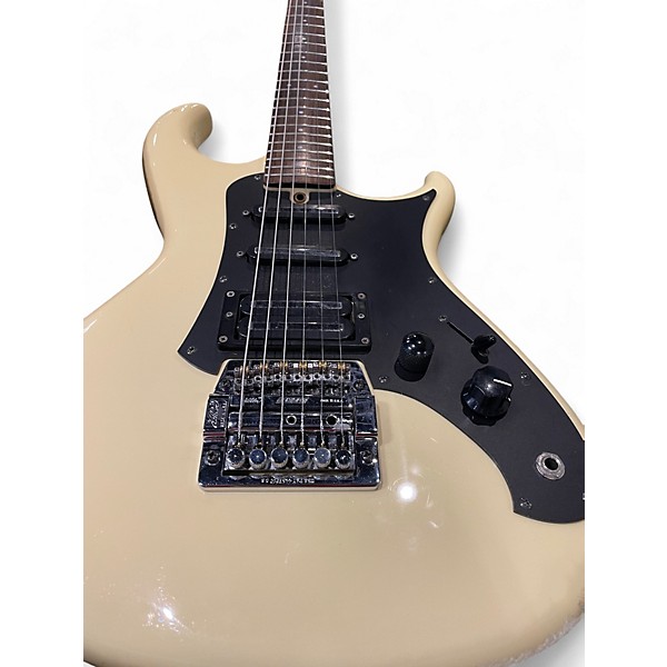 Used 1980s Aria PRO II RS KNIGHT WARRIOR Cream Solid Body Electric Guitar