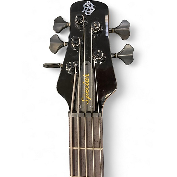 Used Spector BANTMAN 5 Trans Black Electric Bass Guitar
