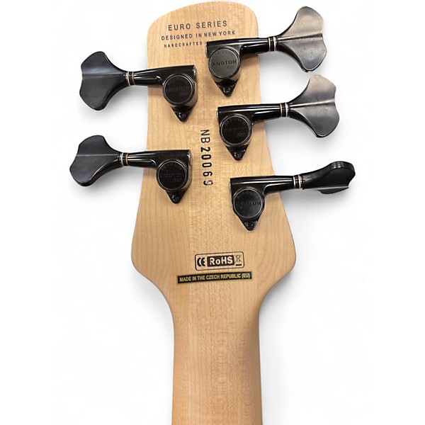 Used Spector BANTMAN 5 Trans Black Electric Bass Guitar