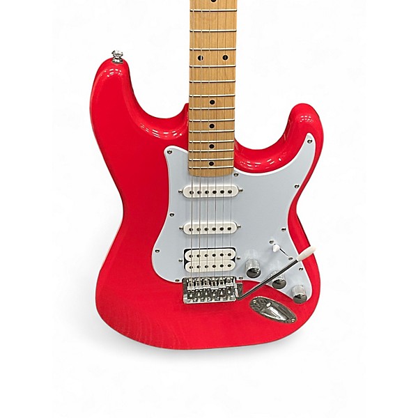 Used Kramer Focus VT 211S Red Solid Body Electric Guitar