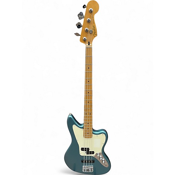 Used Fender PLAYER JAGUAR BASS Pelham Blue Electric Bass Guitar