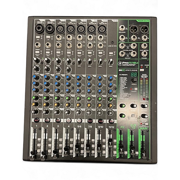 Used Mackie PROFX12 Unpowered Mixer