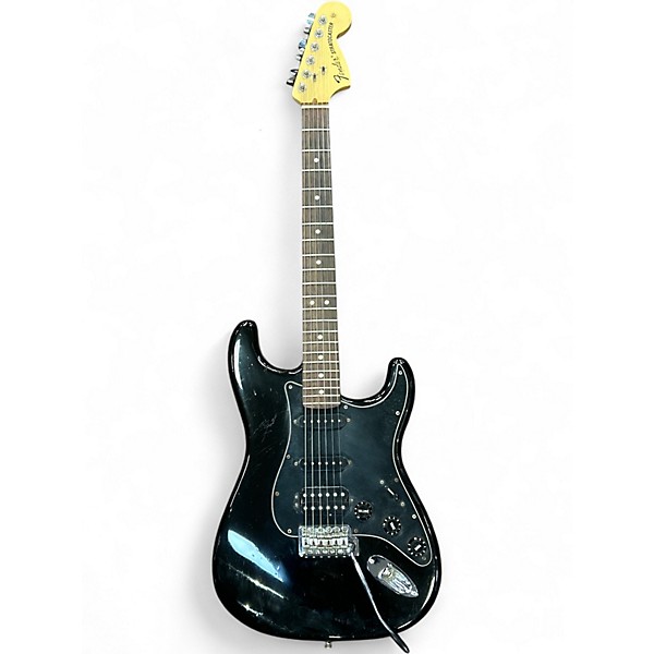 Used 2009 Fender Highway One Stratocaster Black Solid Body Electric Guitar