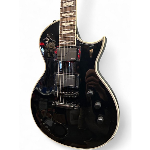 Used ESP LTD EC1000S Black Solid Body Electric Guitar