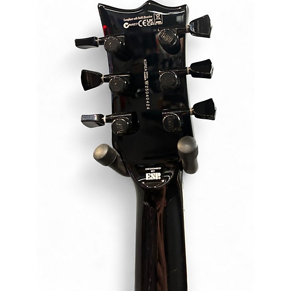 Used ESP LTD EC1000S Black Solid Body Electric Guitar