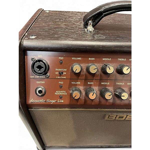 Used BOSS ACS LIVE Acoustic Guitar Combo Amp