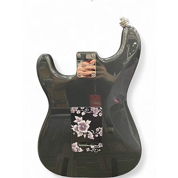 Used Squier Affinity Stratocaster Charcoal Frost Metallic Solid Body Electric Guitar