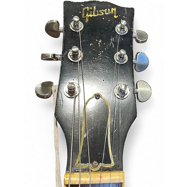 Used 2013 Gibson DAX & CO "GREENY" AMBER NITRO Solid Body Electric Guitar