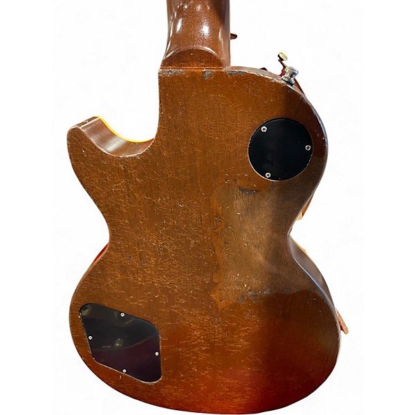 Used 2013 Gibson DAX & CO "GREENY" AMBER NITRO Solid Body Electric Guitar