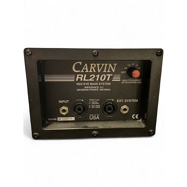 Used Carvin RL210T Bass Cabinet