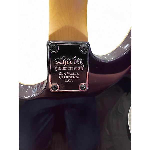 Used Schecter Guitar Research Omen Extreme 6 electric magenta Solid Body Electric Guitar