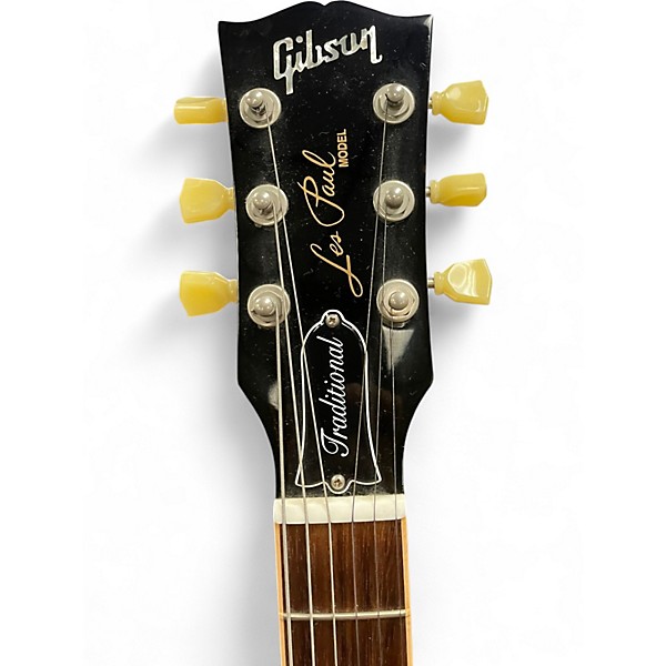 Used Gibson Les Paul Traditional Desert Burst Solid Body Electric Guitar