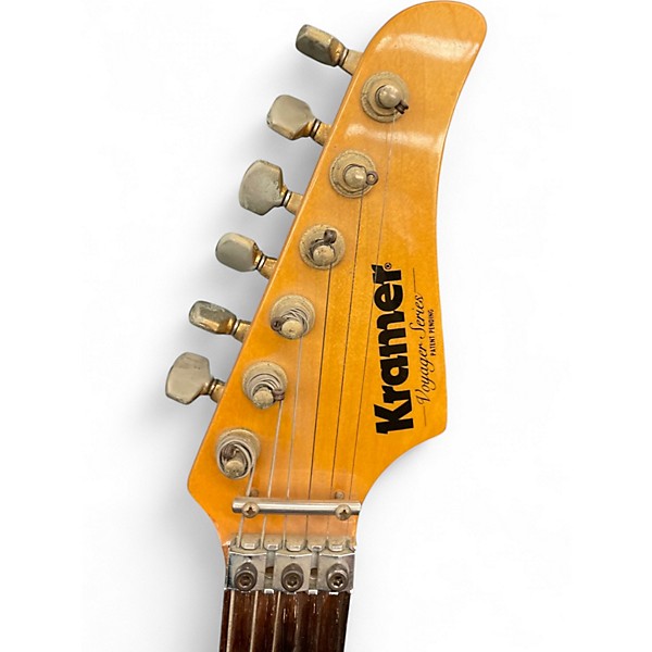 Used 1983 Kramer VOYAGER Candy Apple Red Solid Body Electric Guitar