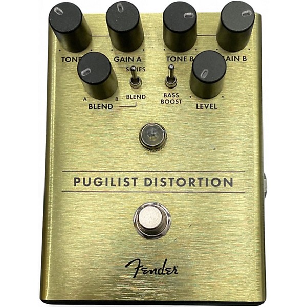 Used Fender PUGILIST DISTORTION Effect Pedal
