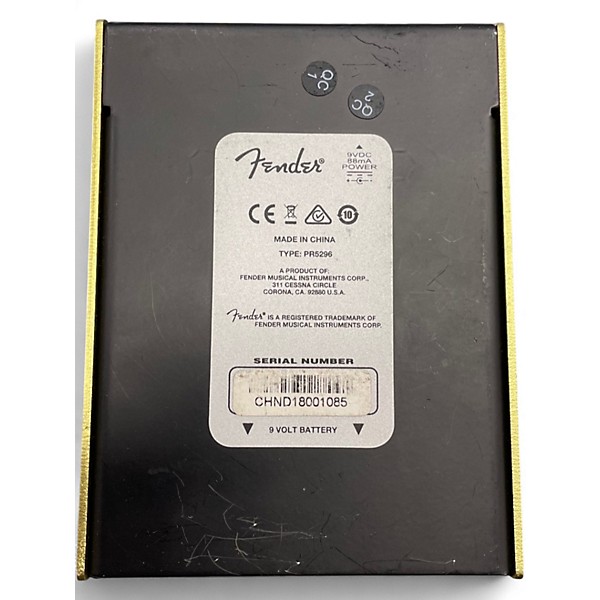 Used Fender PUGILIST DISTORTION Effect Pedal