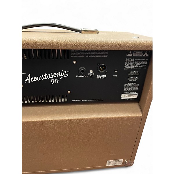 Used Fender Acoustasonic 90 90W Acoustic Guitar Combo Amp