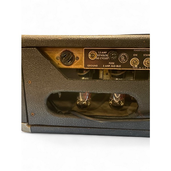 Vintage 1965 Fender BASSMAN 50 WATTS Tube Bass Amp Head