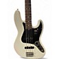 Used Fender American Performer Jazz Bass Alpine White Electric Bass Guitar