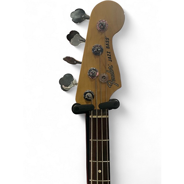 Used Fender American Performer Jazz Bass Alpine White Electric Bass Guitar