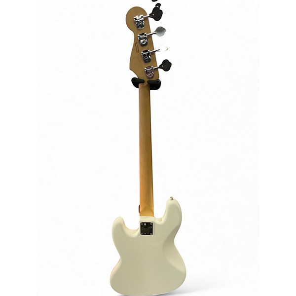 Used Fender American Performer Jazz Bass Alpine White Electric Bass Guitar