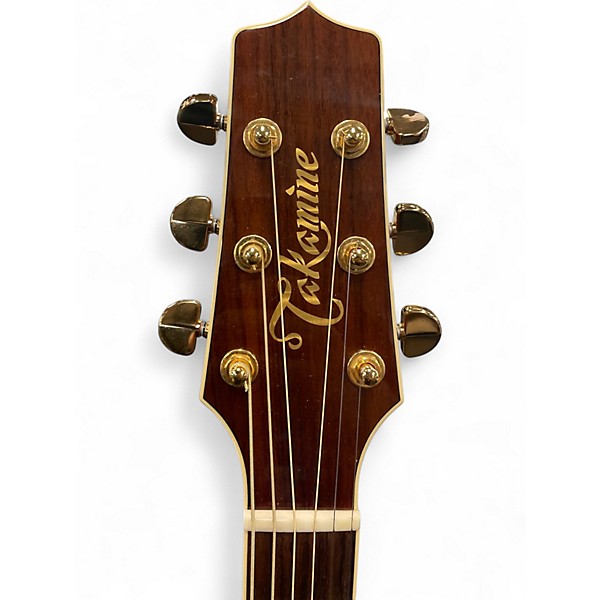 Used Takamine EF508KC Natural Acoustic Electric Guitar