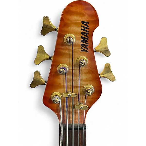 Used Yamaha BB5G Orange Electric Bass Guitar