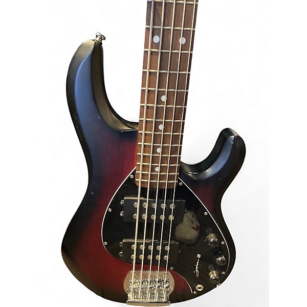 Used Sterling by Music Man StingRay5 Wine Red Electric Bass Guitar