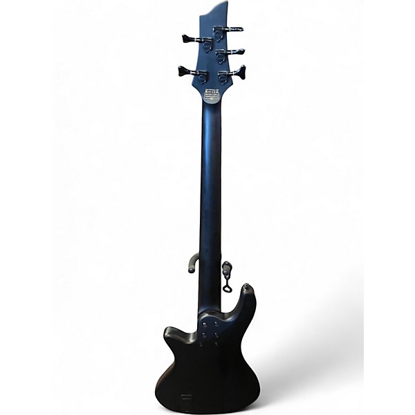 Used Schecter Guitar Research Stealth-5 Matte Black Electric Bass Guitar