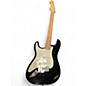 Used Fender Player Stratocaster LH Black Solid Body Electric Guitar