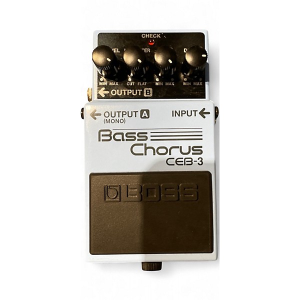 Used BOSS CEB3 Bass Chorus Bass Effect Pedal