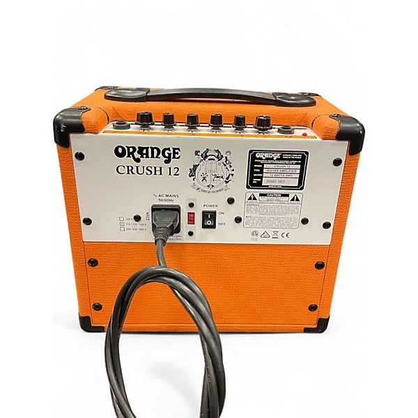 Used Orange Amplifiers Crush 12 Guitar Combo Amp