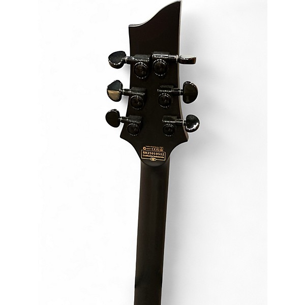 Used Schecter Guitar Research C1 Plus Black Solid Body Electric Guitar