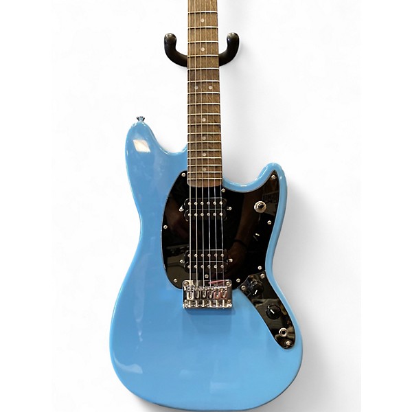 Used Squier SONIC MUSTANG HH CALIFORNIA BLUE Solid Body Electric Guitar