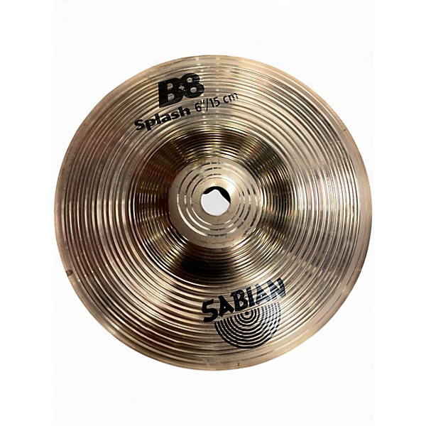 Used SABIAN 6in B8 Splash Cymbal