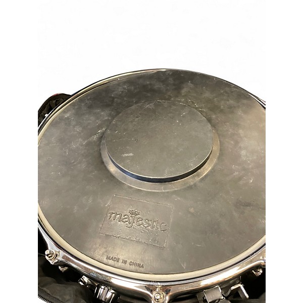 Used Majestic 14in Snare Drum Kit Chrome Drum