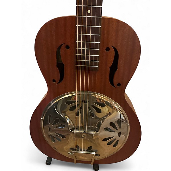 Used Gretsch Guitars G9200 Boxcar Round Neck Natural Resonator Guitar