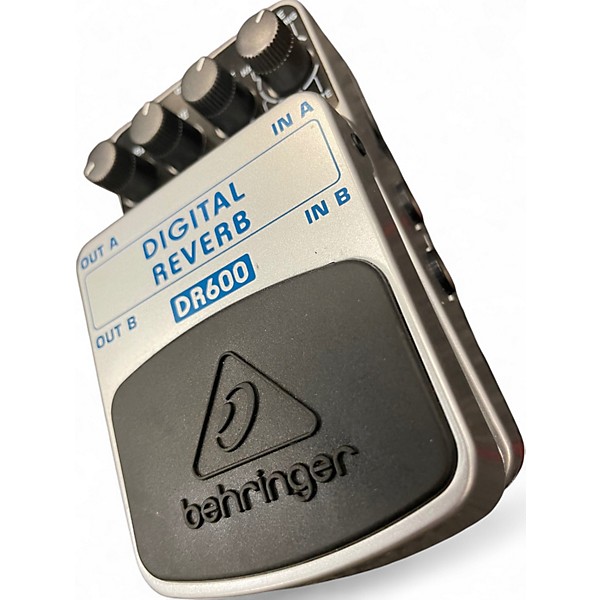 Used Behringer DR600 Digital Stereo Reverb Effect Pedal