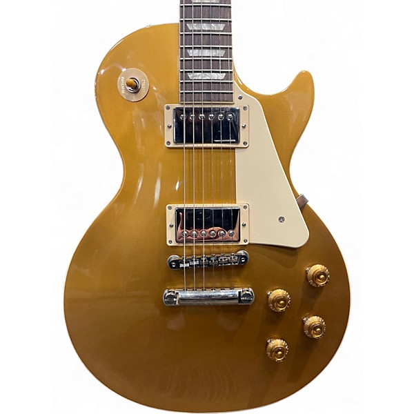 Used Gibson Les Paul Standard 50s Gold Top Solid Body Electric Guitar
