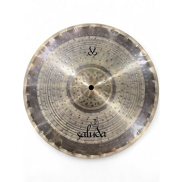 Used Saluda 14in Nemesis Hi-Hat Pair Cymbal