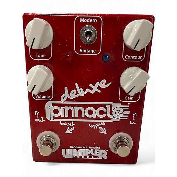 Used Wampler Pinnacle Deluxe Distortion Effect Pedal