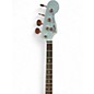 Used Fender Gold Foil Jazz Bass Sonic Blue Electric Bass Guitar