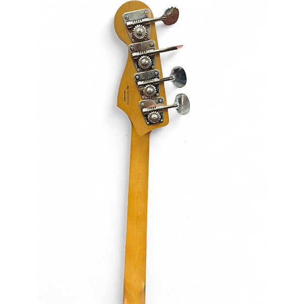 Used Fender Gold Foil Jazz Bass Sonic Blue Electric Bass Guitar