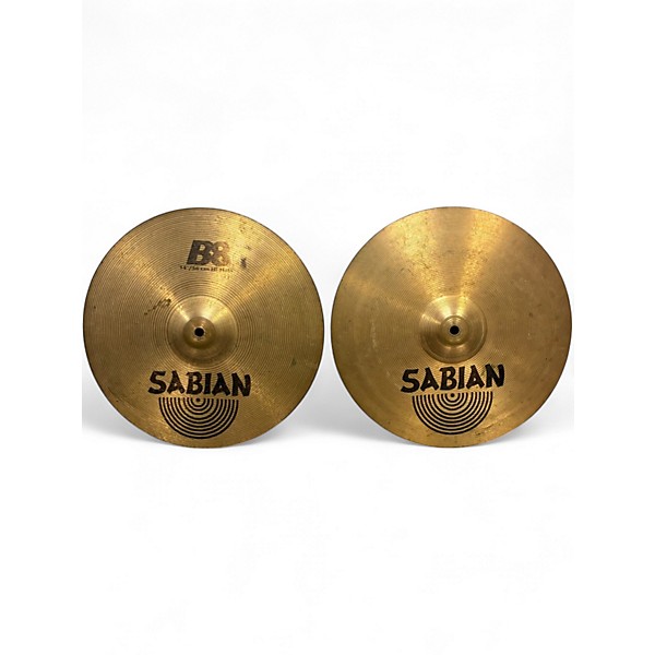 Used SABIAN 14in B8 Hi Hat Pair Cymbal