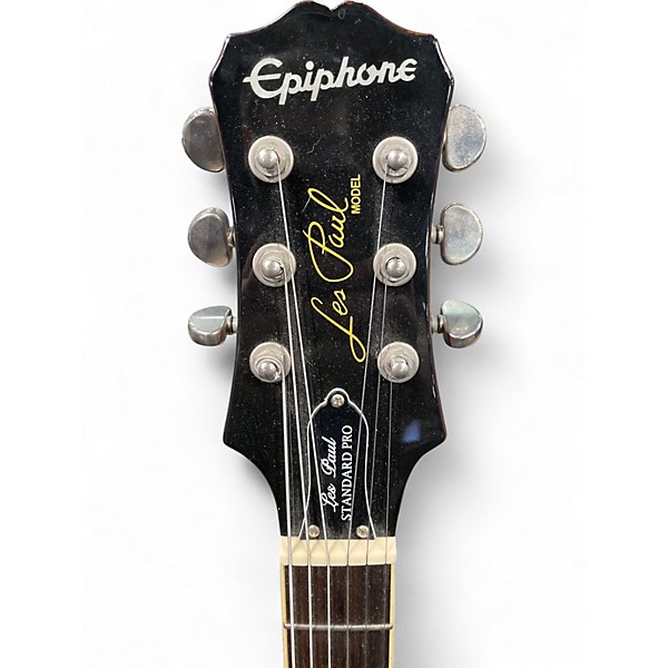 Used Epiphone Les Paul Standard Pro Honey Burst Solid Body Electric Guitar