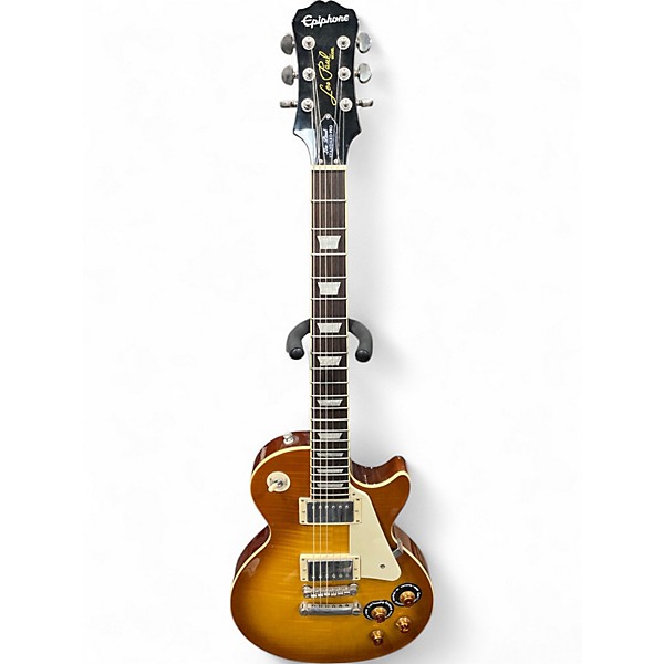 Used Epiphone Les Paul Standard Pro Honey Burst Solid Body Electric Guitar